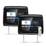 HiTV V900 DVD SMART TV Pro Twin 9" Universal Structure In-Car DVD Headrest Plus Smart TV - Twin Set