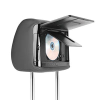 HiTV 9V DVD Twin 9" V Series Rear Multimedia Headrest - Twin Set