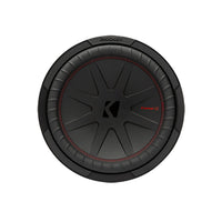 Kicker 48CWR124 CompR 12" Subwoofer Dual 4 Ohm