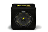 Kicker 44VCWC124 12″ Ported Enclosure Subwoofer 300 Watts RMS 4 Ohm