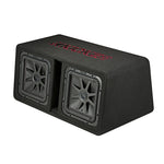 Kicker 45DL7R122 Dual 12″ Ported Enclosure 1200 Watts RMS