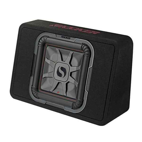 Kicker 46TL7T122 12″ Sealed Thin Enclosure 600 Watts RMS 2 Ohm