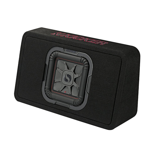 Kicker 46TL7T82 8″ Sealed Thin Enclosure 350 Watts RMS 2 Ohm