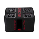 Kicker 47QL7R122 4x 12″ Ported Enclosure 2400 Watts RMS