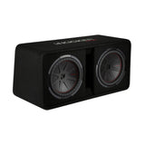 Kicker 48DCWR122 Dual 12″ CompR 2 Ohm Enclosure Subwoofers