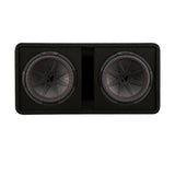 Kicker 48DCWR122 Dual 12″ CompR 2 Ohm Enclosure Subwoofers
