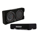 Kicker 48TRTP122 12″ Sealed Thin Enclosure 500 Watts RMS 2 Ohm