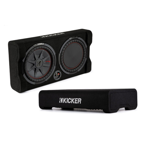 Kicker 48TRTP122 12″ Sealed Thin Enclosure 500 Watts RMS 2 Ohm