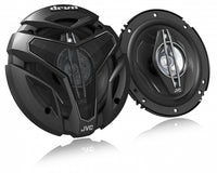 JVC CS-ZX640 6-1/2" 4-Way Coaxial Speakers