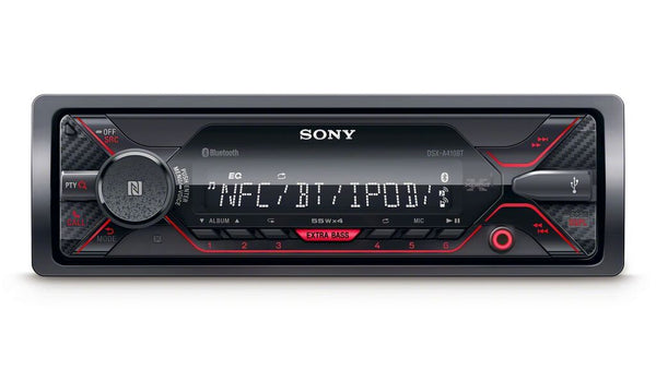 Sony DSX-A60BT Single DIN Bluetooth In-Car Audio System