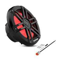 Rockford Fosgate M1D2-12B M1 12" DVC 2Ω Color Optix Marine Subwoofer - Black