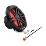 Rockford Fosgate M1D2-8B M1 8" DVC 2Ω Color Optix Marine Subwoofer - Black (PRE-ORDER ONLY)