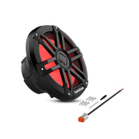 Rockford Fosgate M1D4-10B M1 10" DVC 4Ω Color Optix Marine Subwoofer - Black