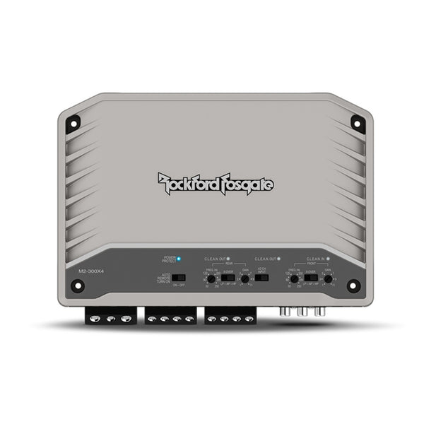 Rockford Fosgate M2-300X4 M2 300 Watt 4-Channel Element Ready™ Marine Amplifier
