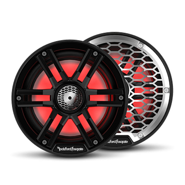 Rockford Fosgate M2-65B M2 6.5” Color Optix Marine 2-Way Speakers - Black