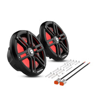 Rockford Fosgate M2-8B M2 8” Color Optix Marine 2-Way Speakers - Black