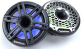 Rockford Fosgate M2-8HB M2 8” 1200W Color Optix Marine 2-Way Horn Speakers - Black