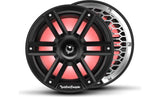 Rockford Fosgate M2-8HB M2 8” 1200W Color Optix Marine 2-Way Horn Speakers - Black