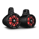 Rockford Fosgate M2WL-8B M2 8” 1000W Color Optix 2-Way Wake Tower Speakers - Black