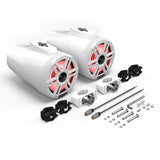 Rockford Fosgate M2WL-8H M2 8” 1200W Color Optix 2-Way Horn Wake Tower Speakers - White