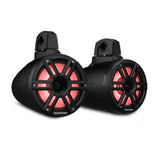 Rockford Fosgate M2WL-8HB M2 8” Color Optix™ 2-Way Horn Wake Tower Speakers - Black