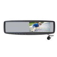 Parkmate MCPK-43BG 4.3" Universal Clip On Mirror Monitor and Camera Pack with Gridlines