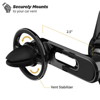 Scosche MCQVP-XTET MagicMount Charge3 Qi Wireless Charging Magnetic Vent Mount