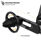 Scosche MCQVP-XTET MagicMount Charge3 Qi Wireless Charging Magnetic Vent Mount