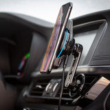 Scosche MCQVP-XTET MagicMount Charge3 Qi Wireless Charging Magnetic Vent Mount