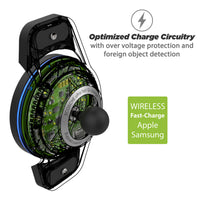 Scosche MCQVP-XTET MagicMount Charge3 Qi Wireless Charging Magnetic Vent Mount
