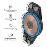 Scosche MCQVP-XTET MagicMount Charge3 Qi Wireless Charging Magnetic Vent Mount