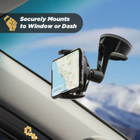 Scosche MGQWD-XTET MagicGrip Charge - Auto-Sensing Window/Dash Mount