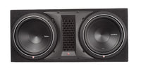 Rockford Fosgate P1-2X12 Punch Dual P1 12" Loaded Enclosure