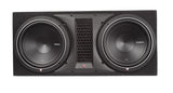 Rockford Fosgate P1-2X12 Punch Dual P1 12" Loaded Enclosure