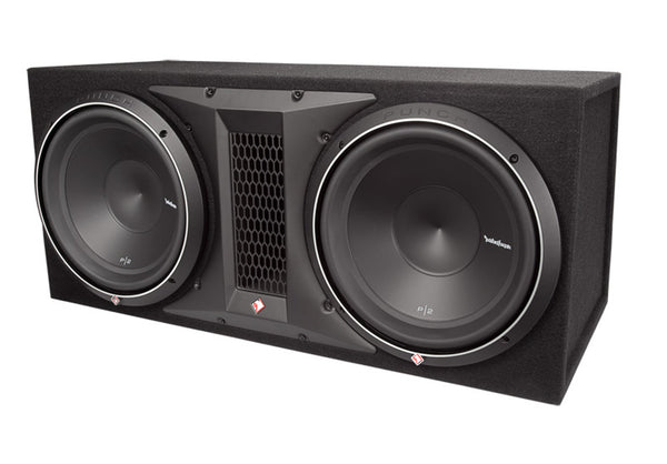 Rockford Fosgate P2-2X12 Punch Dual P2 12" Loaded Enclosure