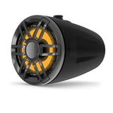 Fusion XS-FLT652SPB, 6.5" 200-Watt Sports Grey Marine Wake Tower Speaker with RGB LED Lighting